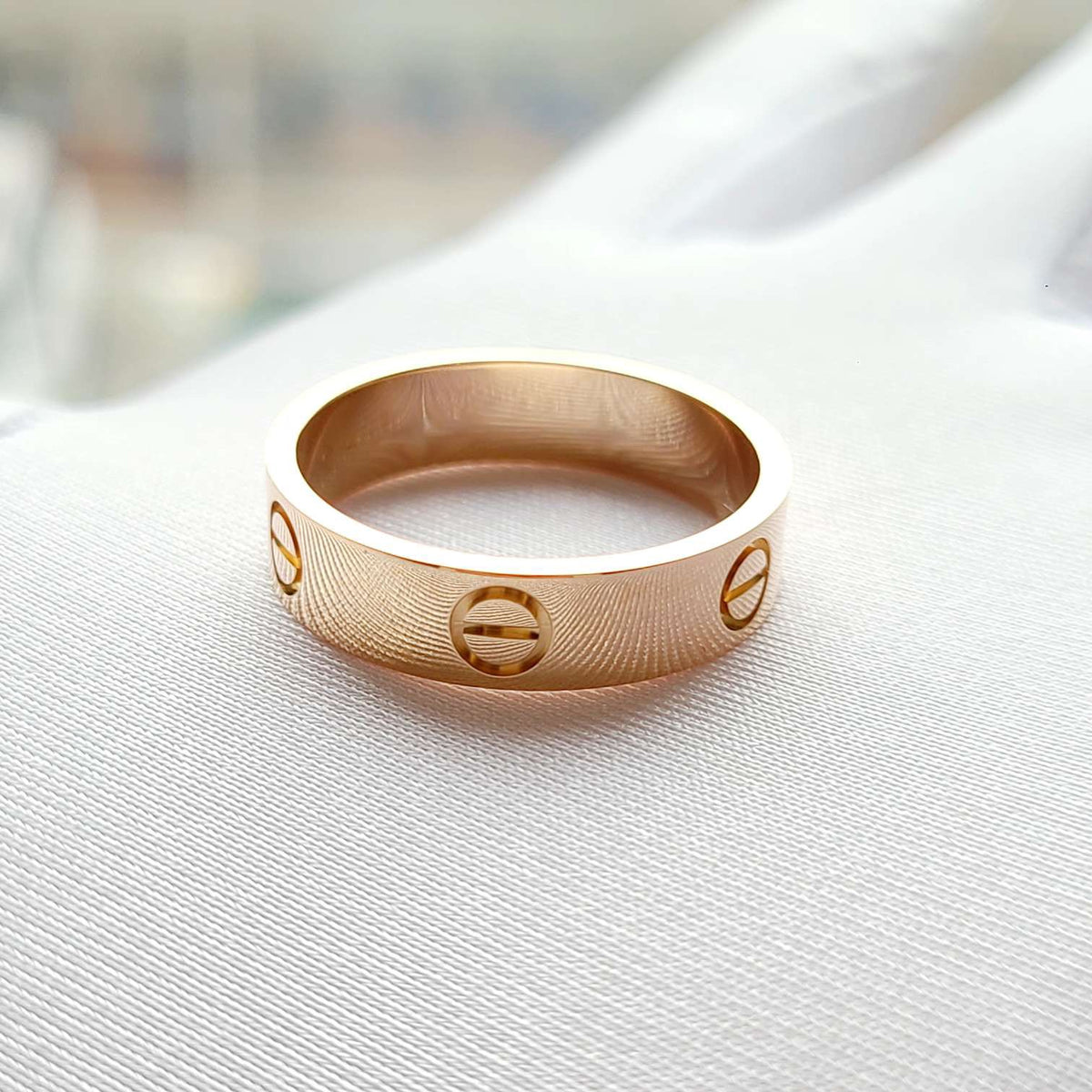 Cartier - LOVE 5.5 mm - 18K rose gold - Pink - (57)