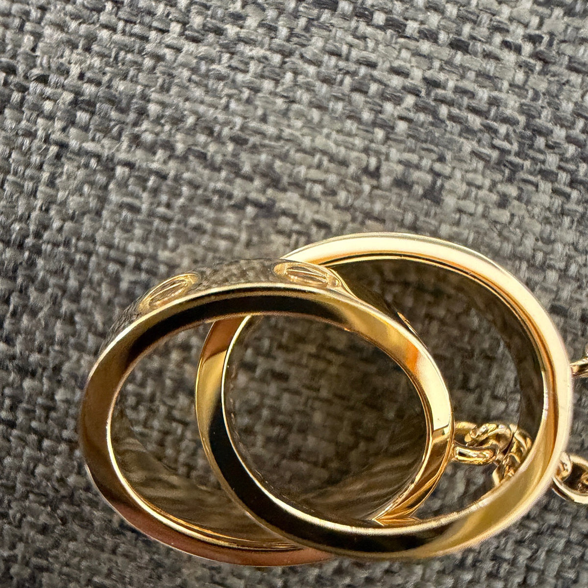 Cartier - LOVE Double Ring Necklace - 18K yellow gold - Gold