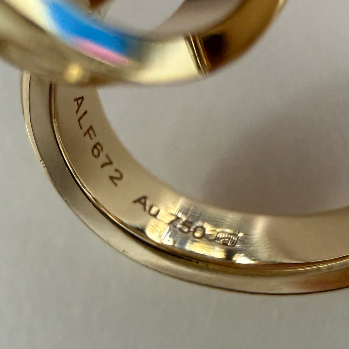 Cartier - LOVE Double Ring Necklace - 18K yellow gold - Gold