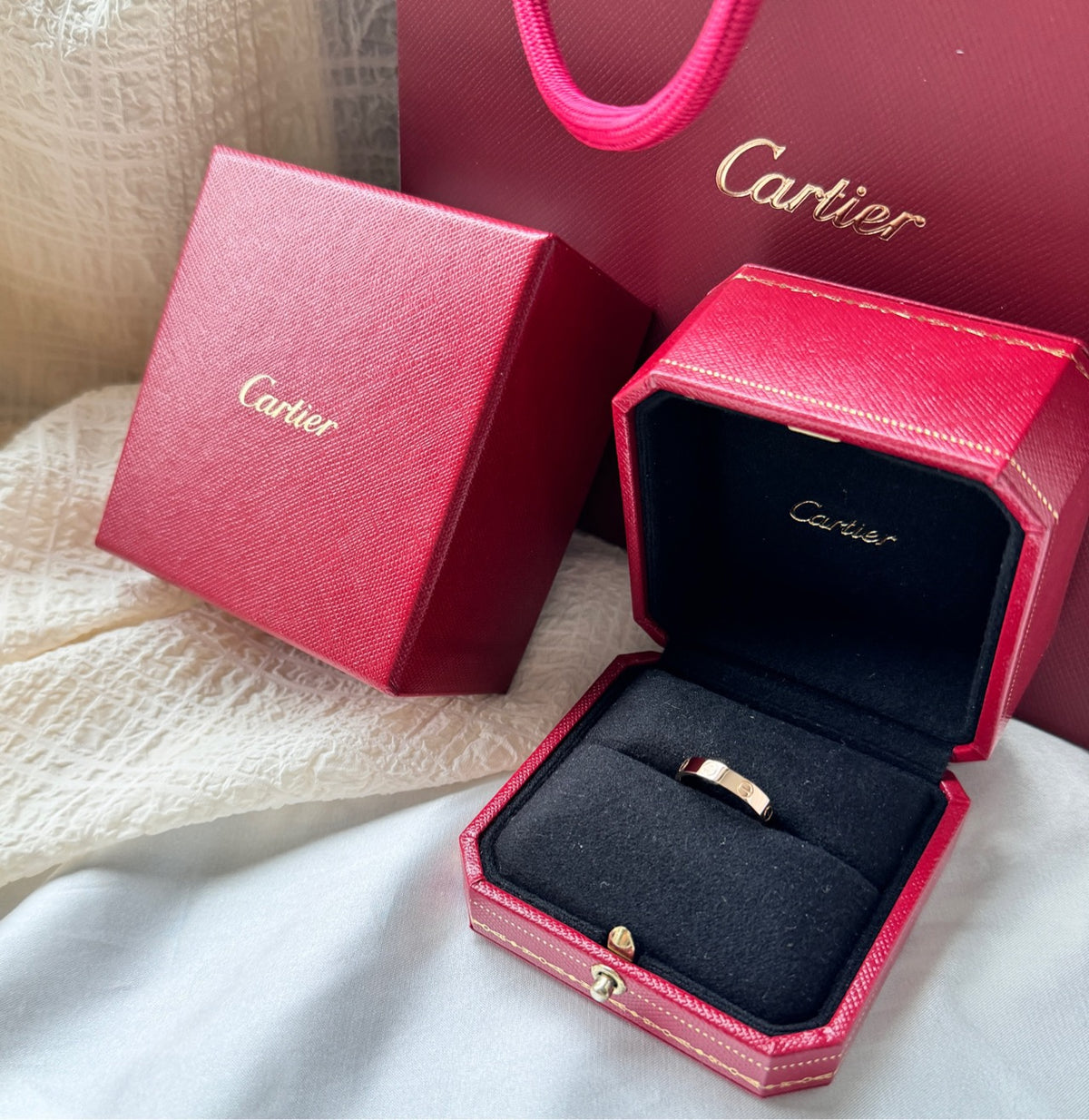 Cartier - Love - Pink gold - Gold - (50)