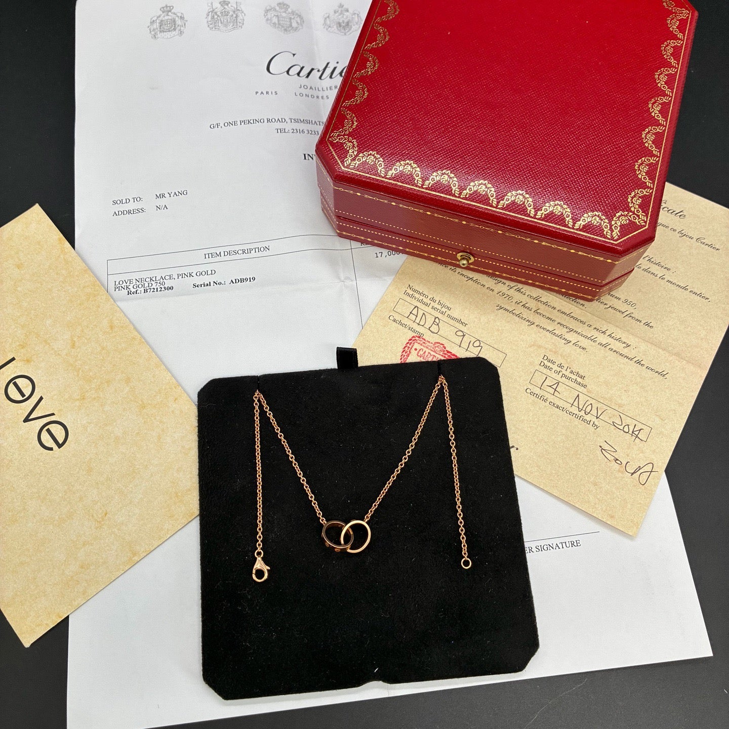 Cartier - Love - Pink gold - Pink