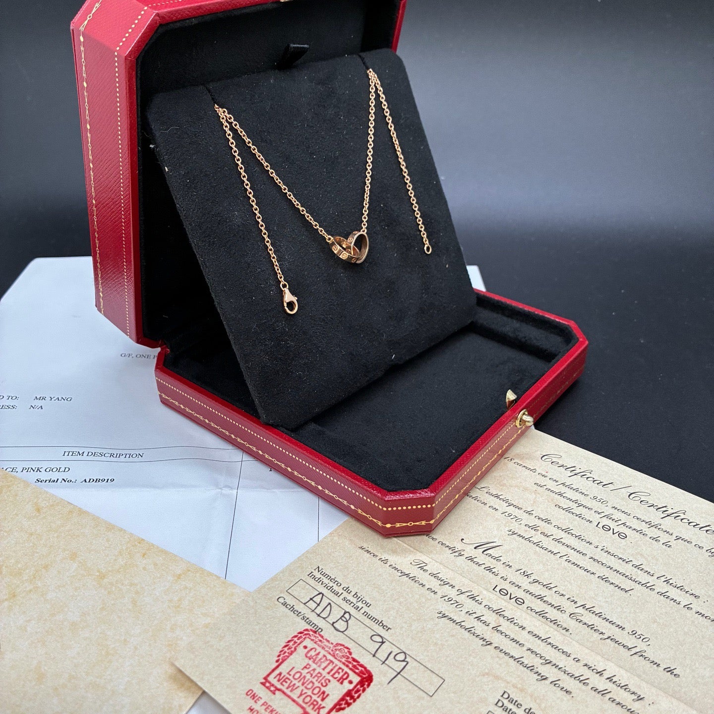 Cartier - Love - Pink gold - Pink