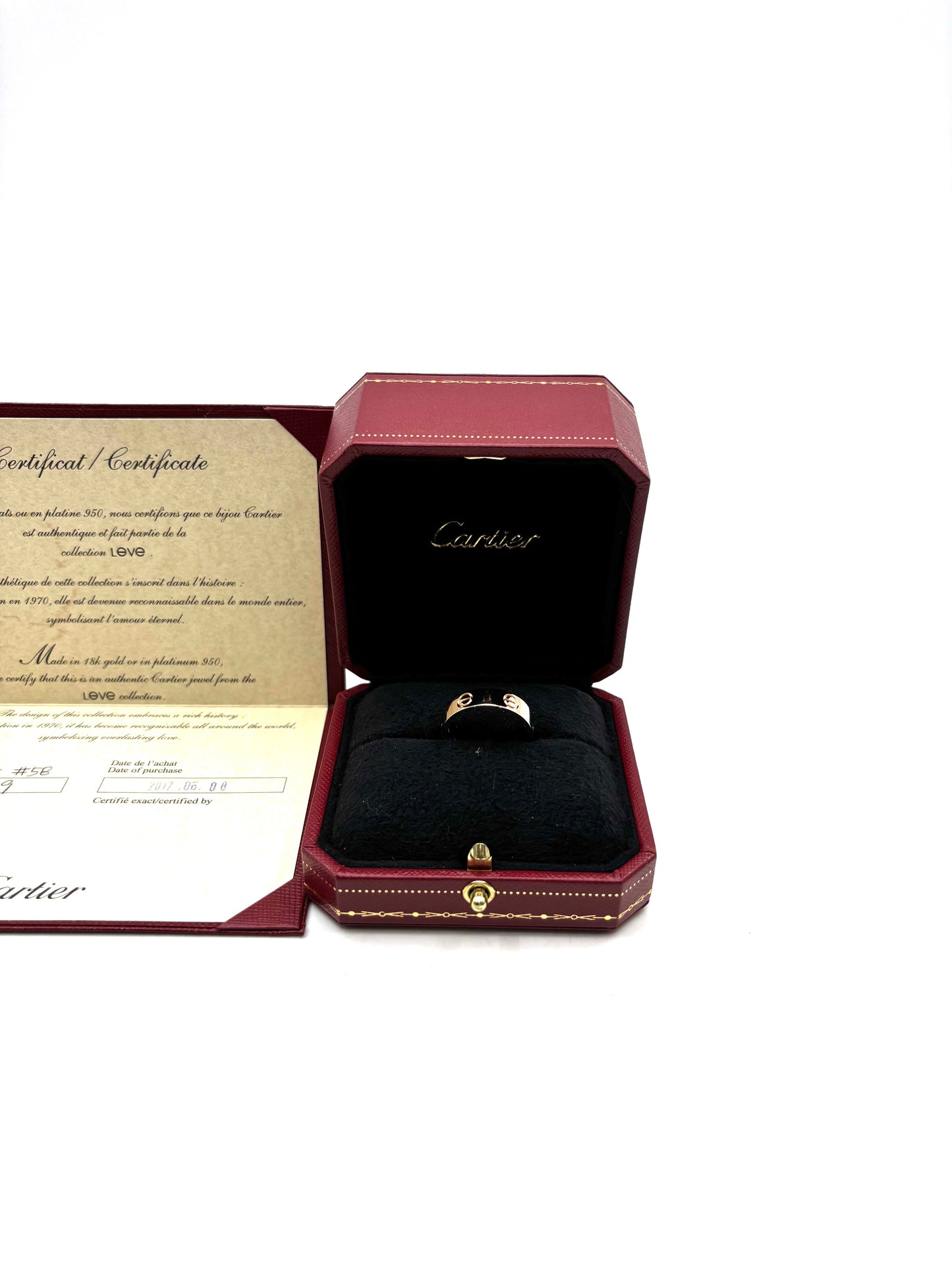 Cartier - Love - Pink gold - Pink - (58)