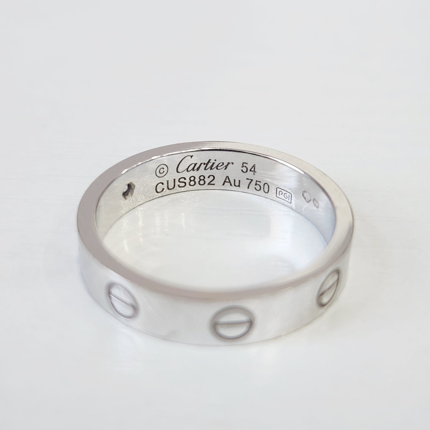 Cartier - Love - Platinum - Silver - (54)