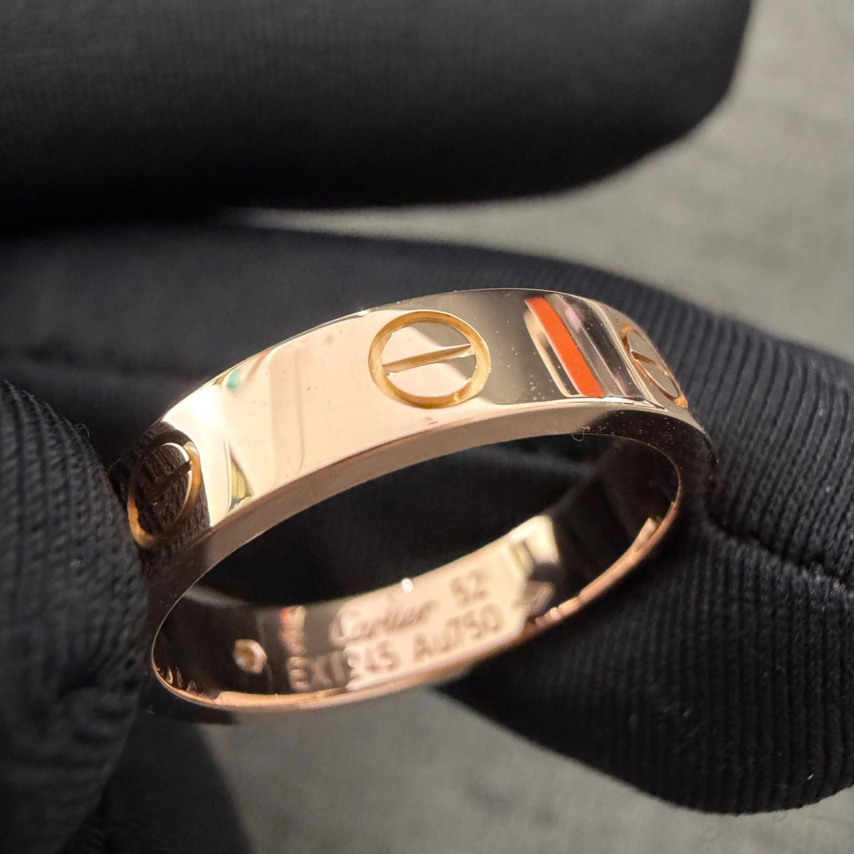 Cartier - LOVE ring, 1 diamond - 18-karat pink gold with one diamond - Gold - (52)