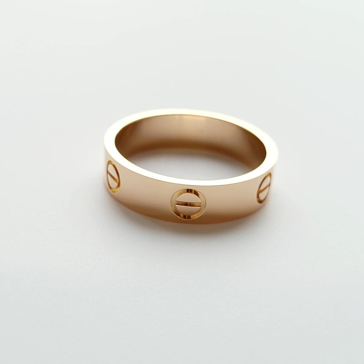 Cartier - LOVE Ring Wide - 18K rose gold - Gold - (59)