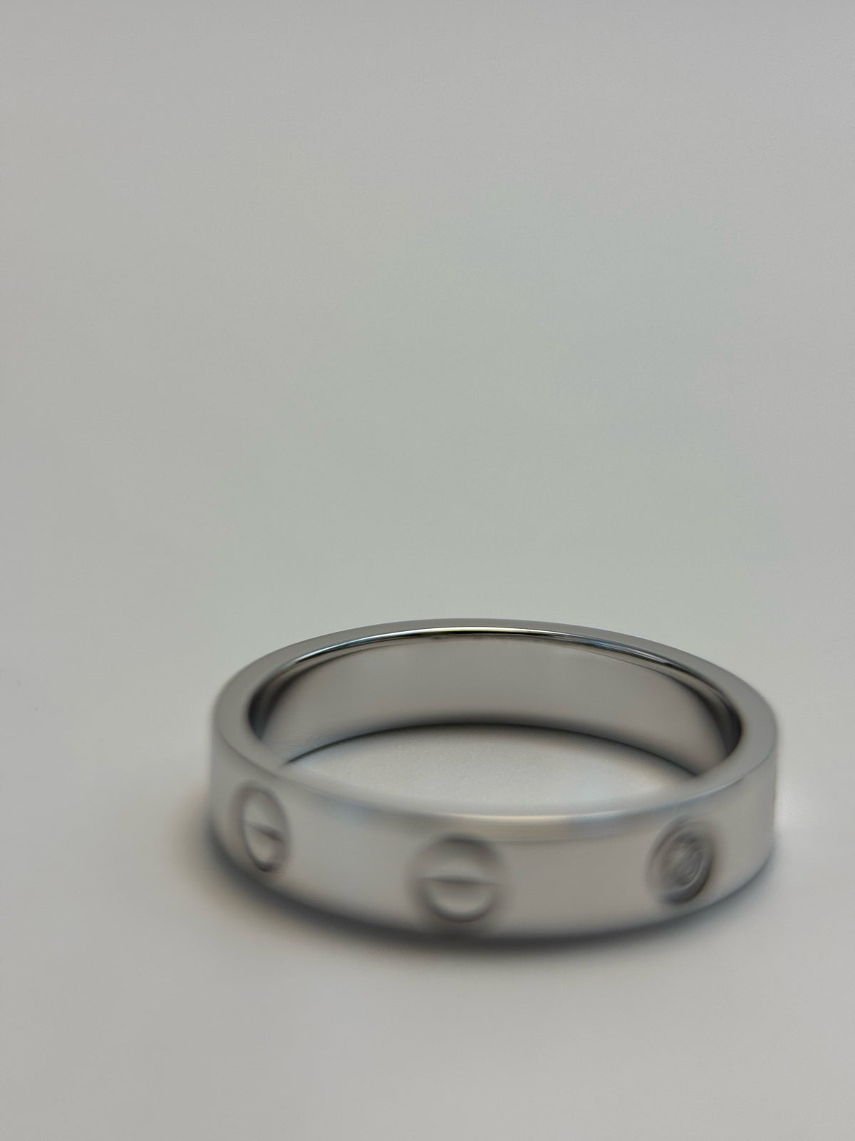 Cartier - Love Solitaire - White gold - Silver - (51)