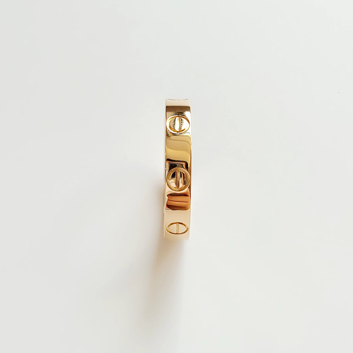Cartier - LOVE wedding band Narrow - 18K rose gold - Gold - (49)