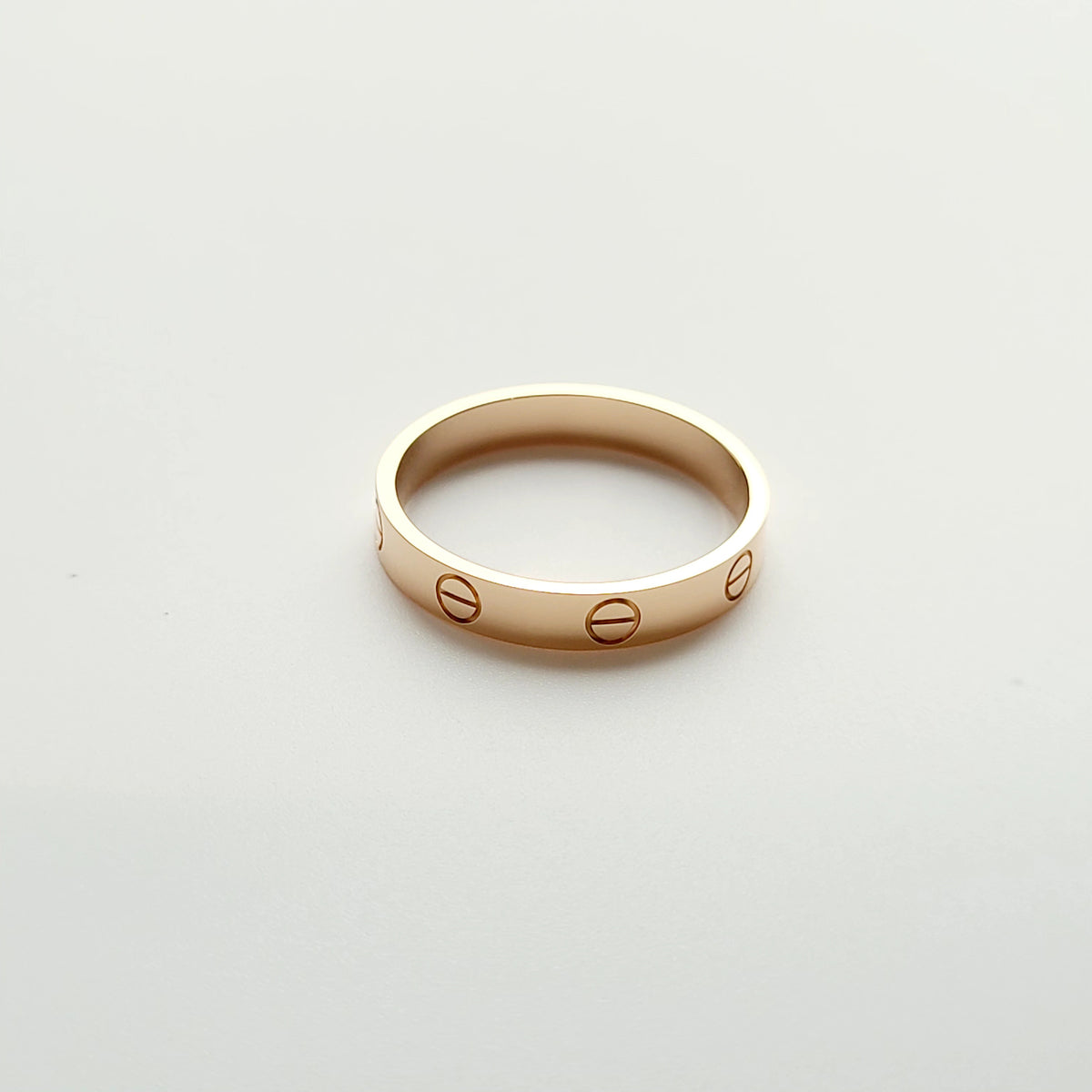 Cartier - LOVE Wedding Band Narrow - 18K rose gold - Gold - (60)