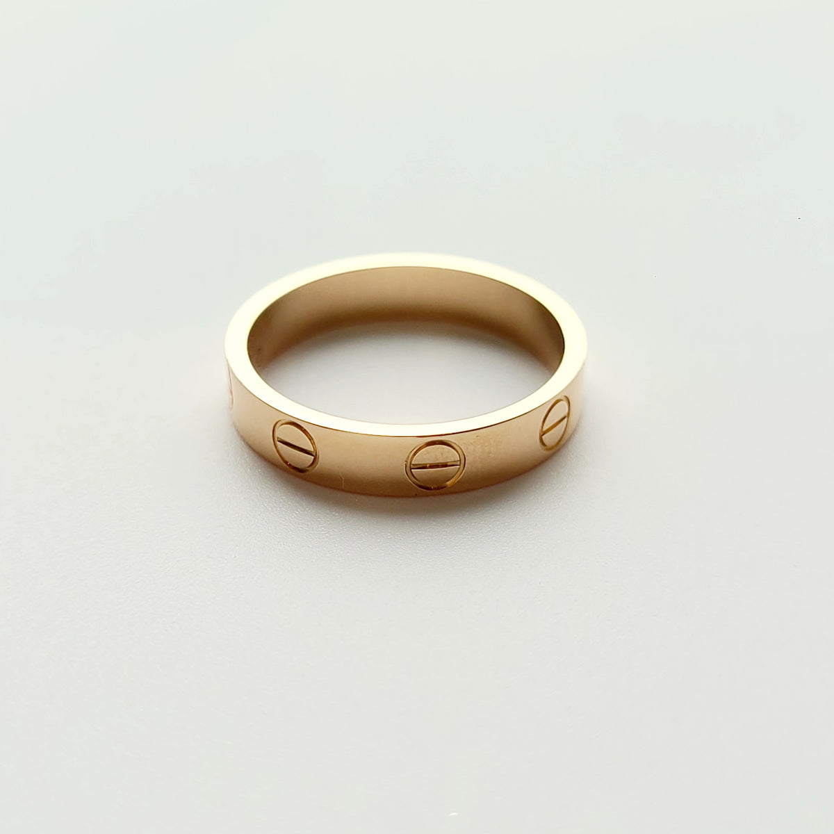Cartier - LOVE Wedding Band Narrow - 18K rose gold - Gold - (60)