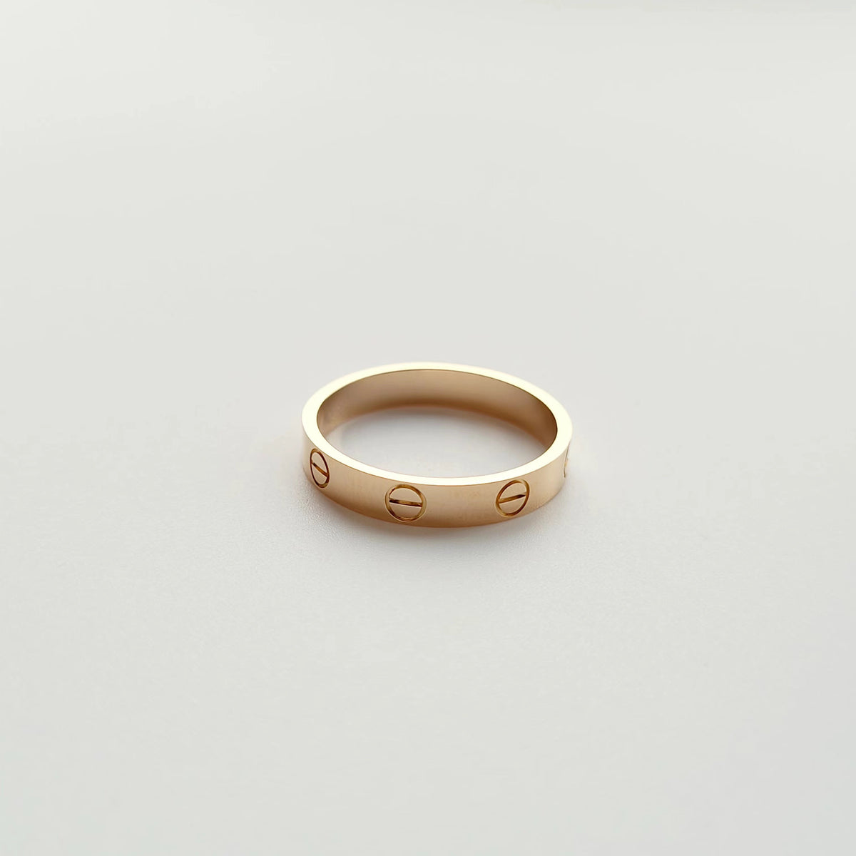 Cartier - LOVE Wedding Band Narrow - 18K rose gold - Gold - (60)