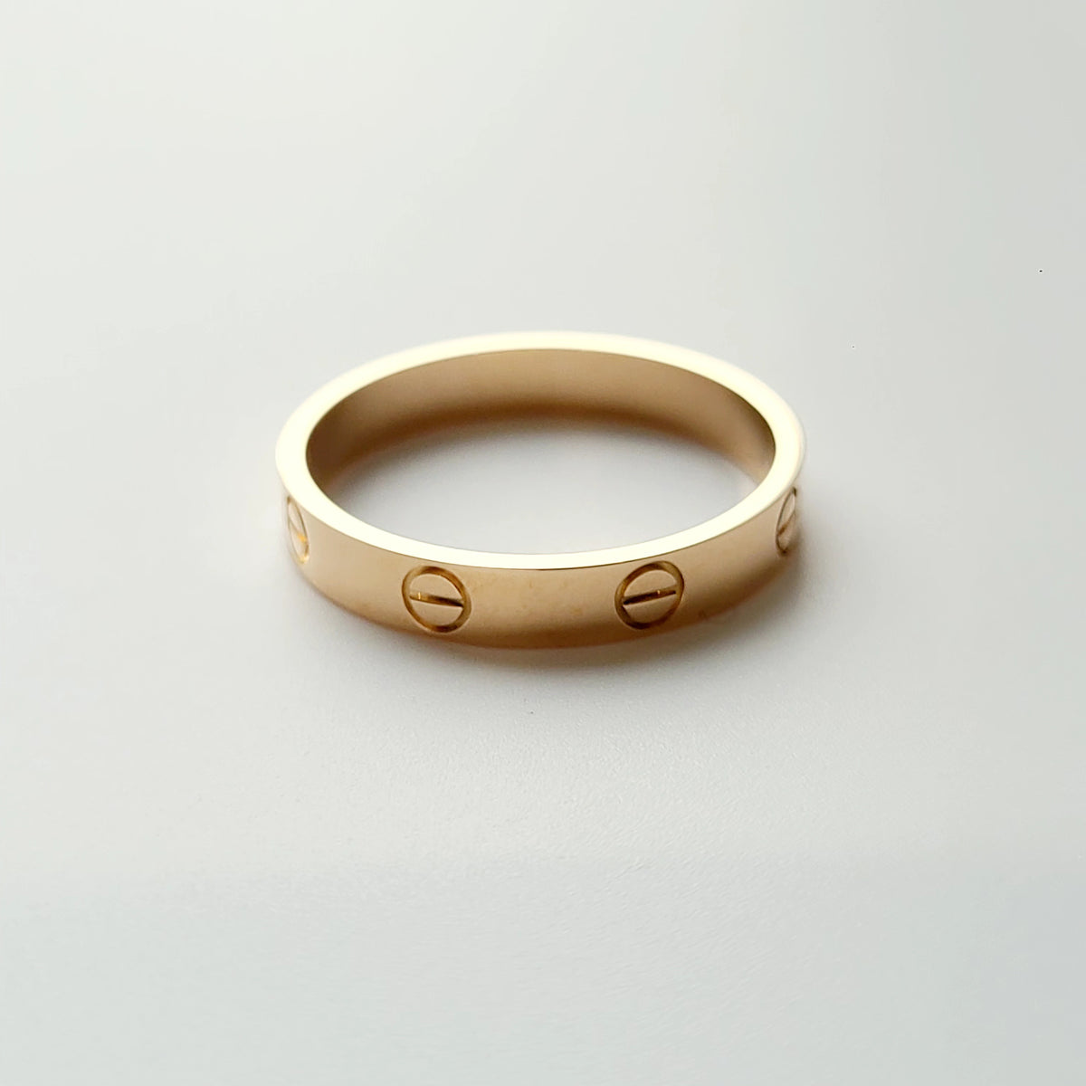 Cartier - LOVE Wedding Band Narrow - 18K rose gold - Pink - (57)