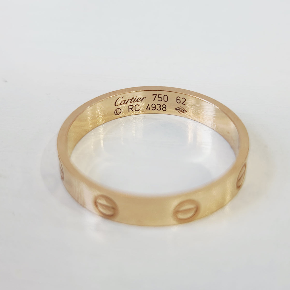 Cartier - LOVE Wedding Band Narrow - 18K rose gold - Pink - (62)