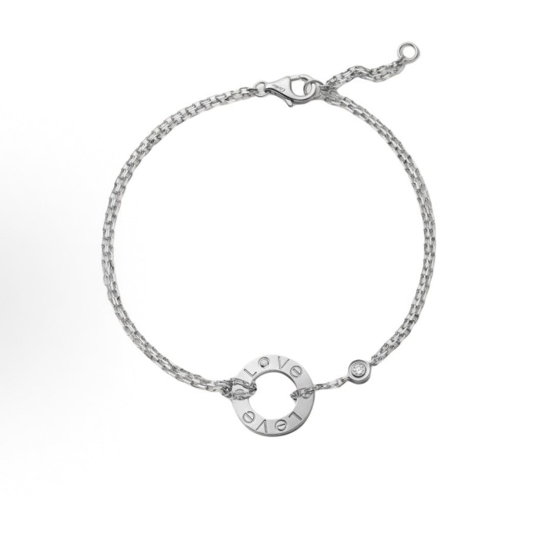 Cartier - Love - White gold - Silver