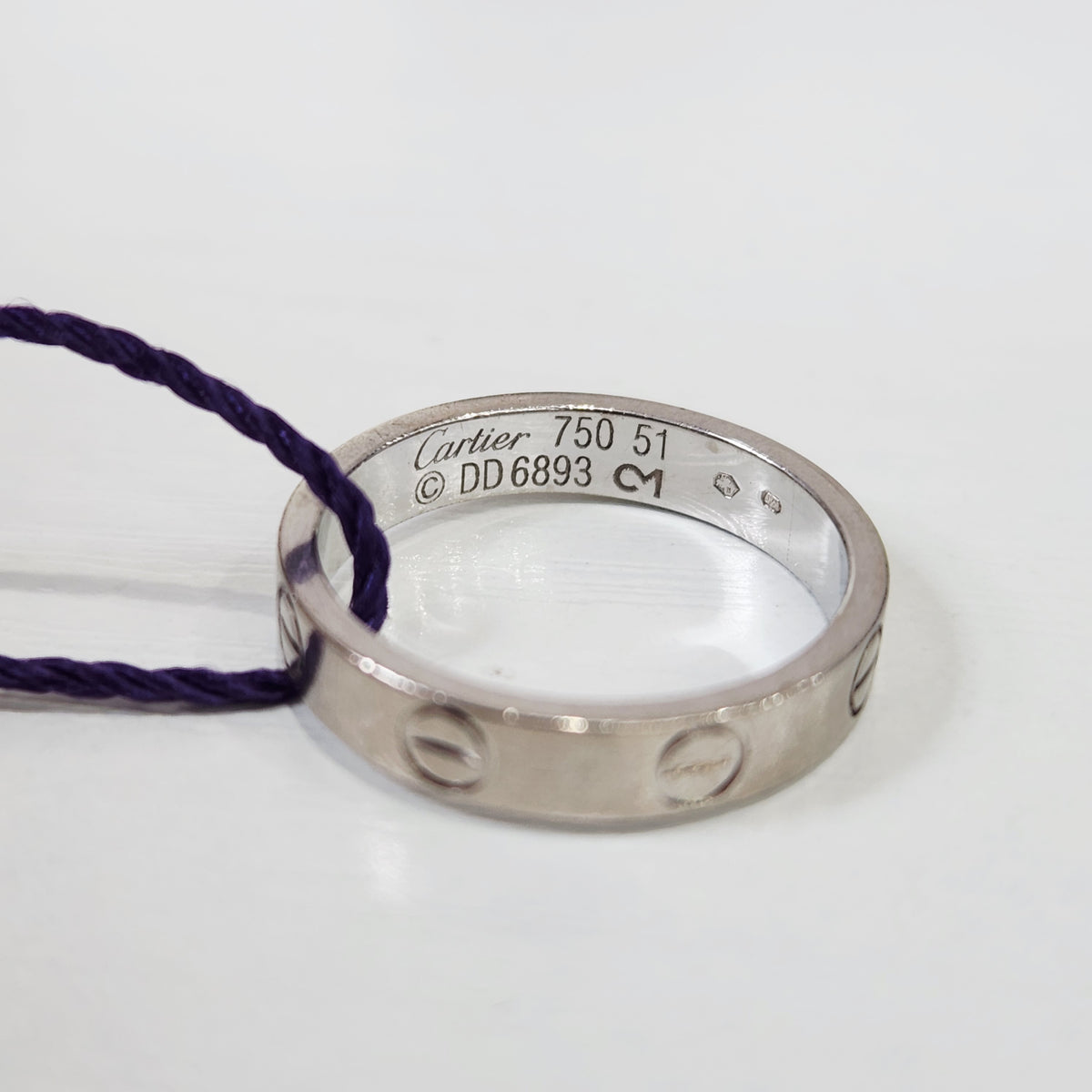 Cartier - Love - White gold - Silver - (51)