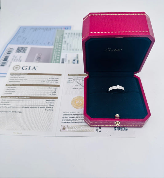 Cartier - Love - White gold - Silver - (51)