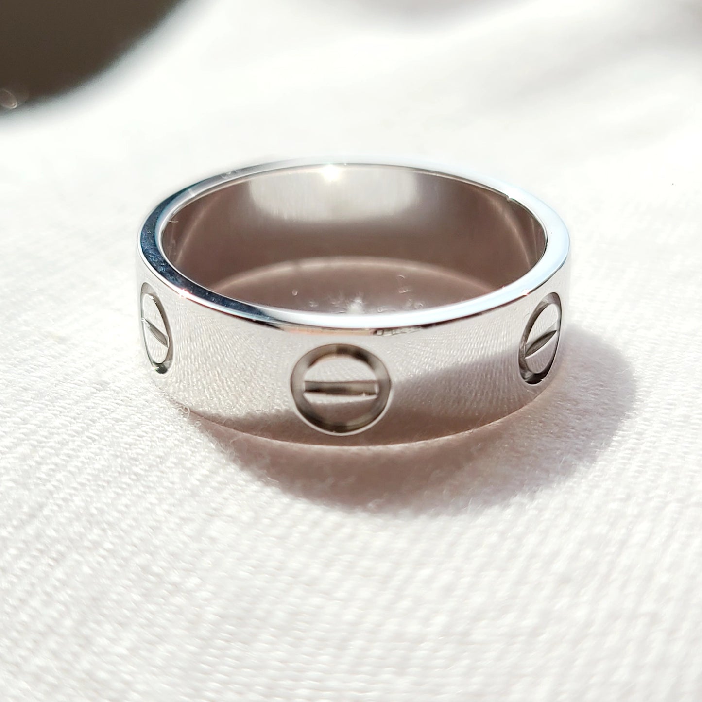 Cartier - Love - White gold - Silver - (52)
