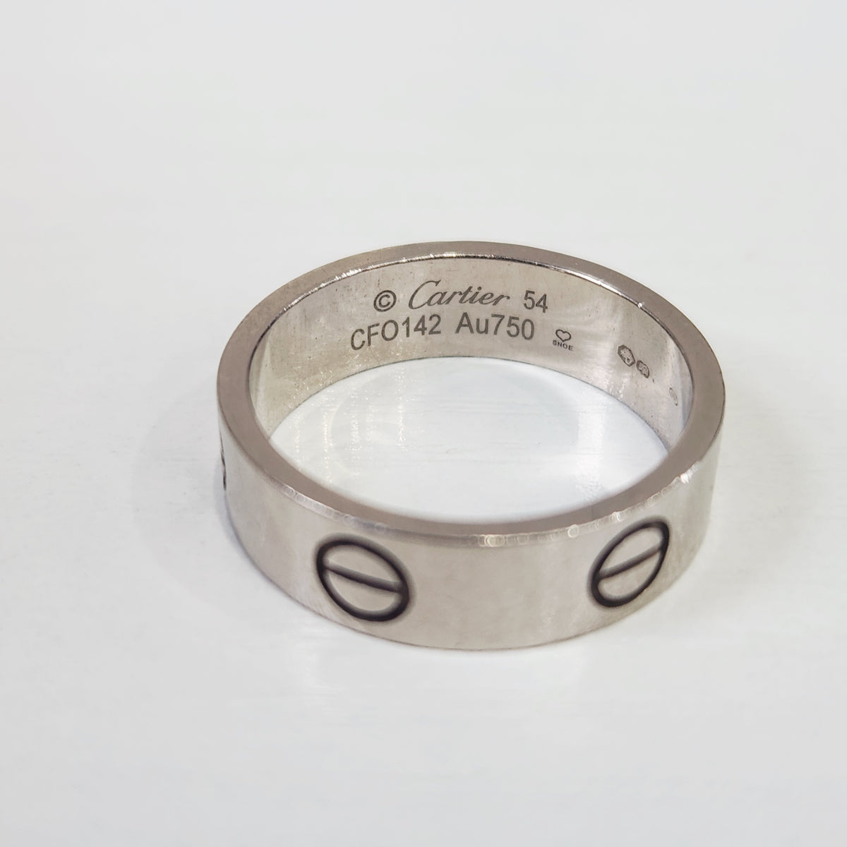 Cartier - Love - White gold - Silver - (54)