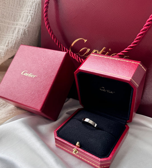 Cartier - Love - White gold - Silver - (55)