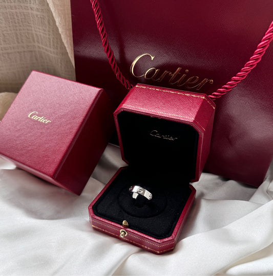 Cartier - Love - White gold - Silver - (55)