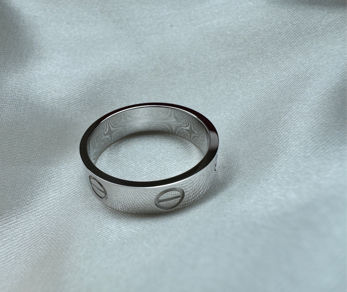 Cartier - Love - White gold - Silver - (55)