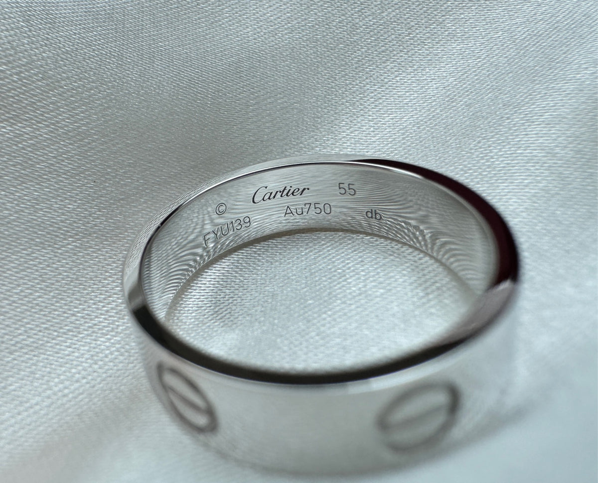 Cartier - Love - White gold - Silver - (55)