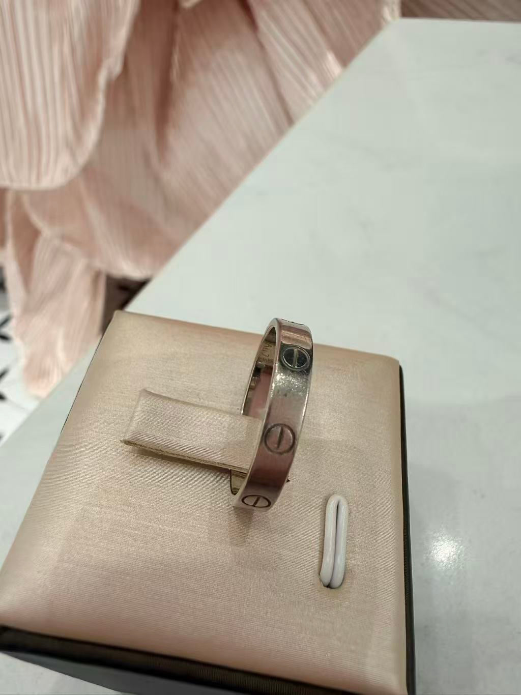 Cartier - Love - White gold - Silver - (57)