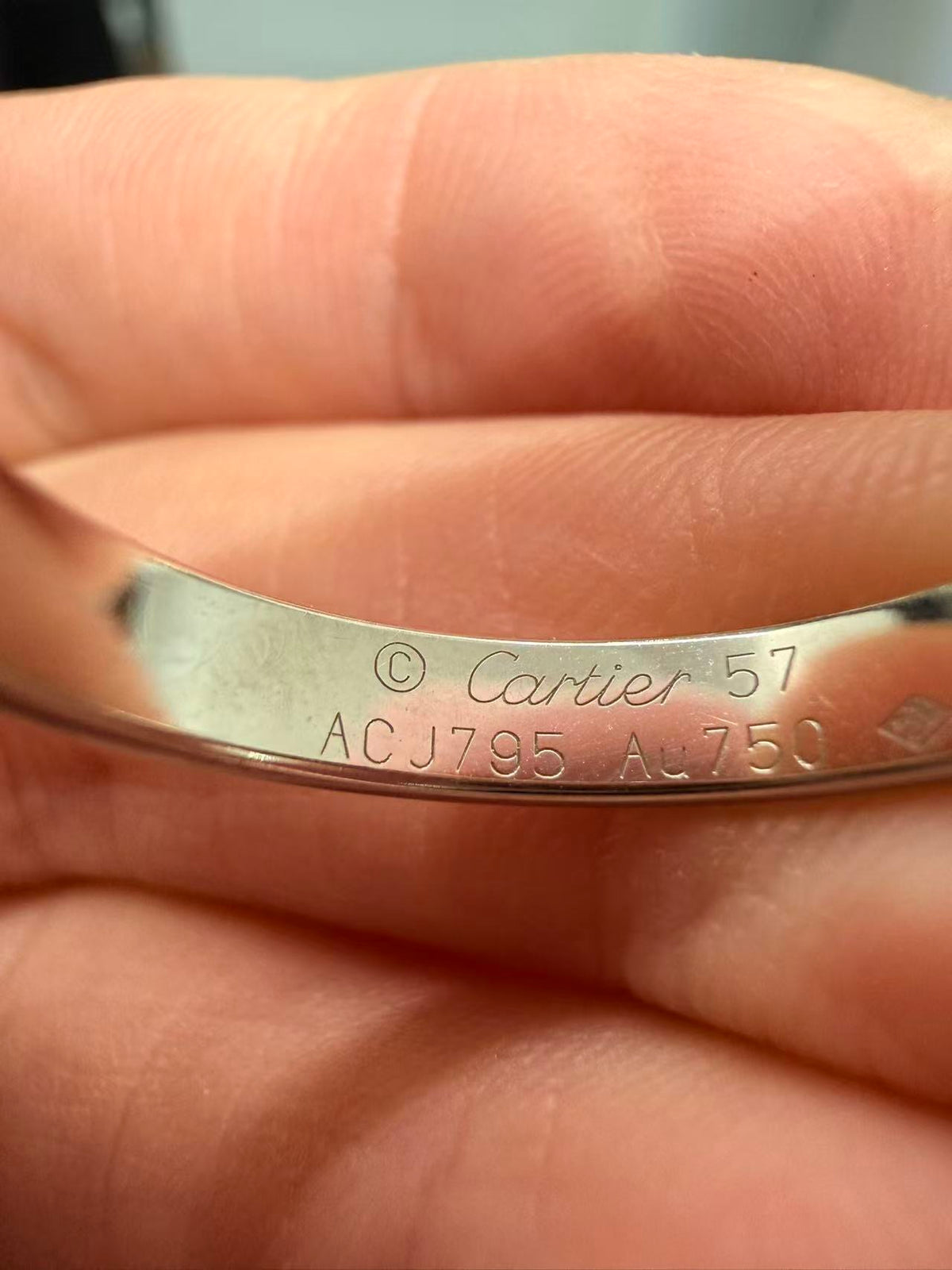 Cartier - Love - White gold - Silver - (57)