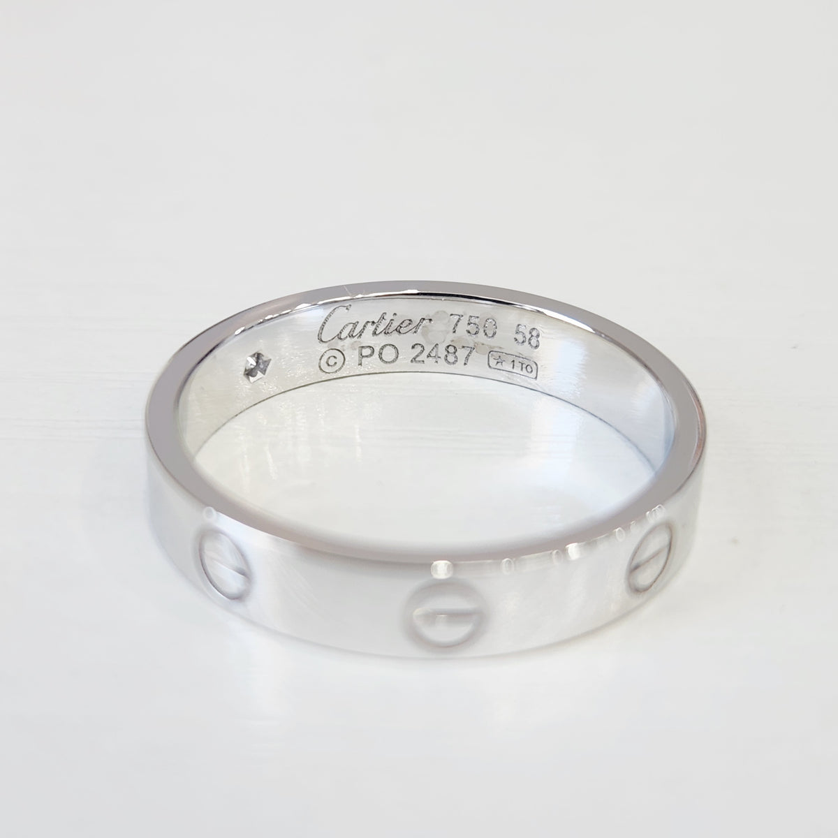 Cartier - Love - White gold - Silver - (58)