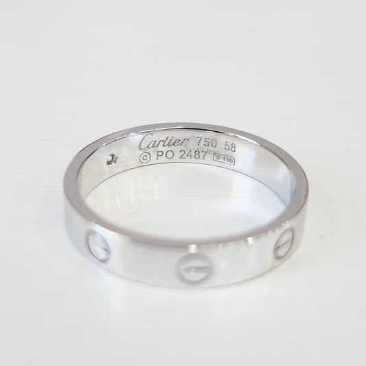 Cartier - Love - White gold - Silver - (58)
