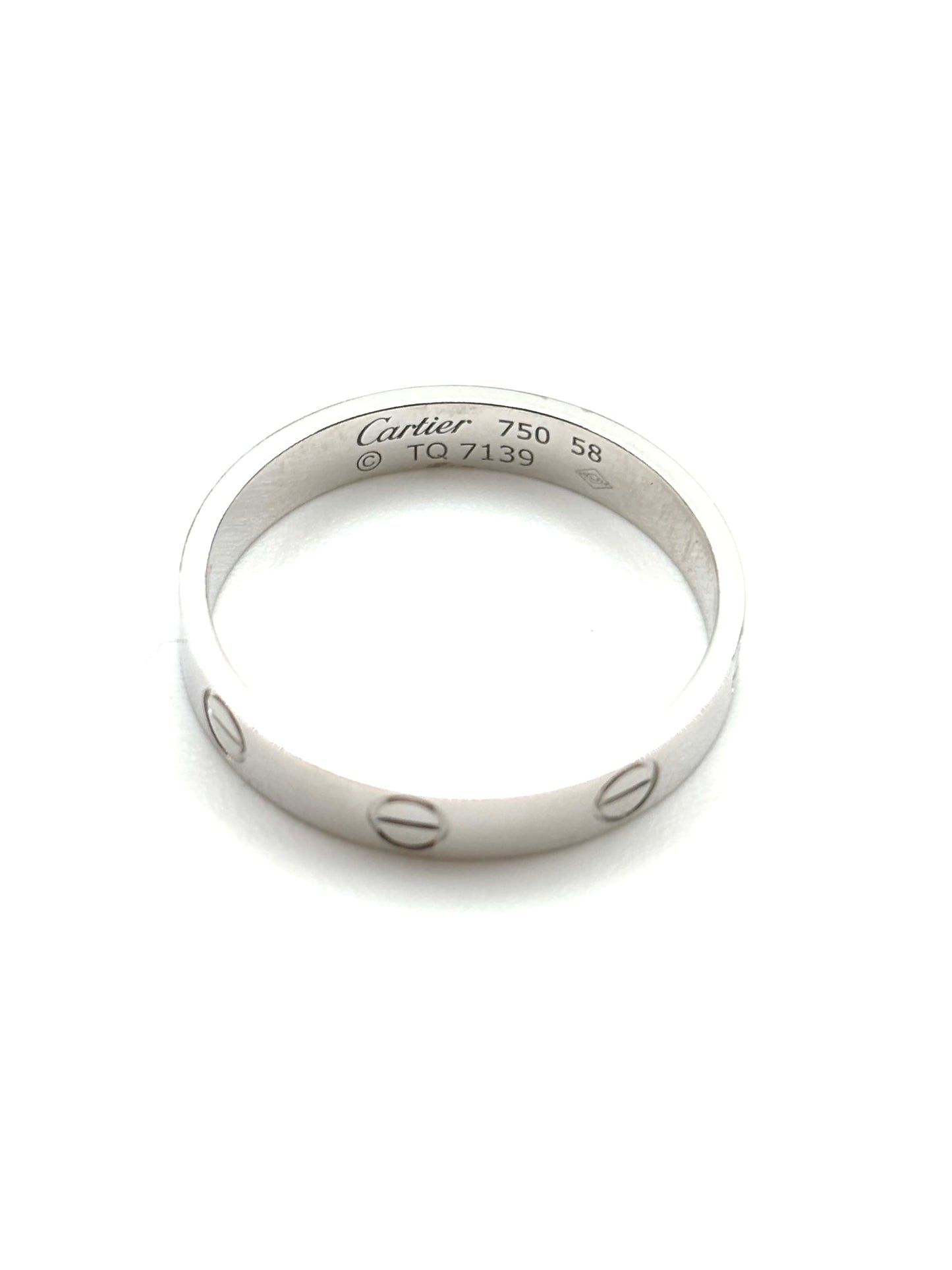Cartier - Love - White gold - Silver - (58)