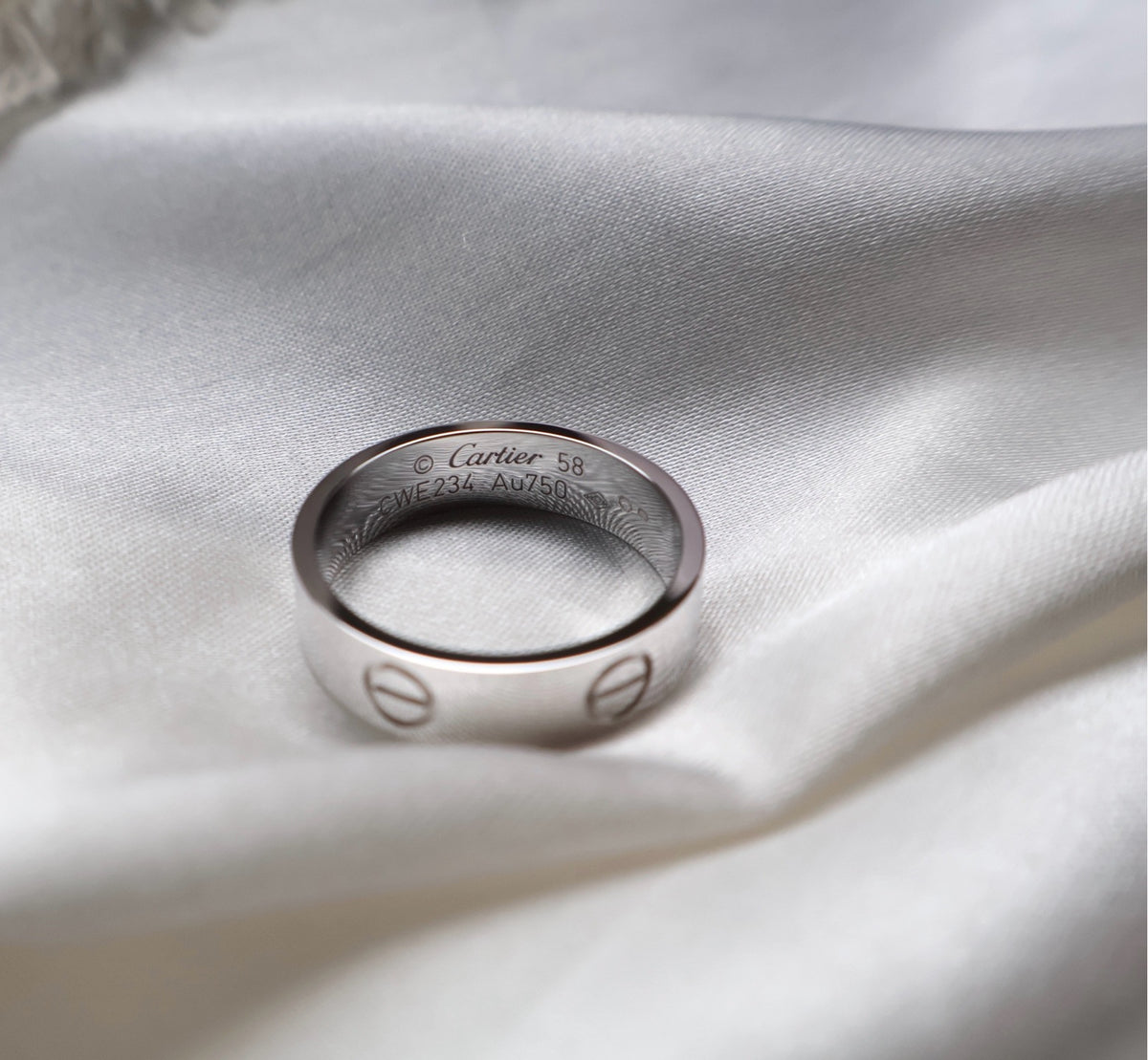 Cartier - Love - White gold - Silver - (58)