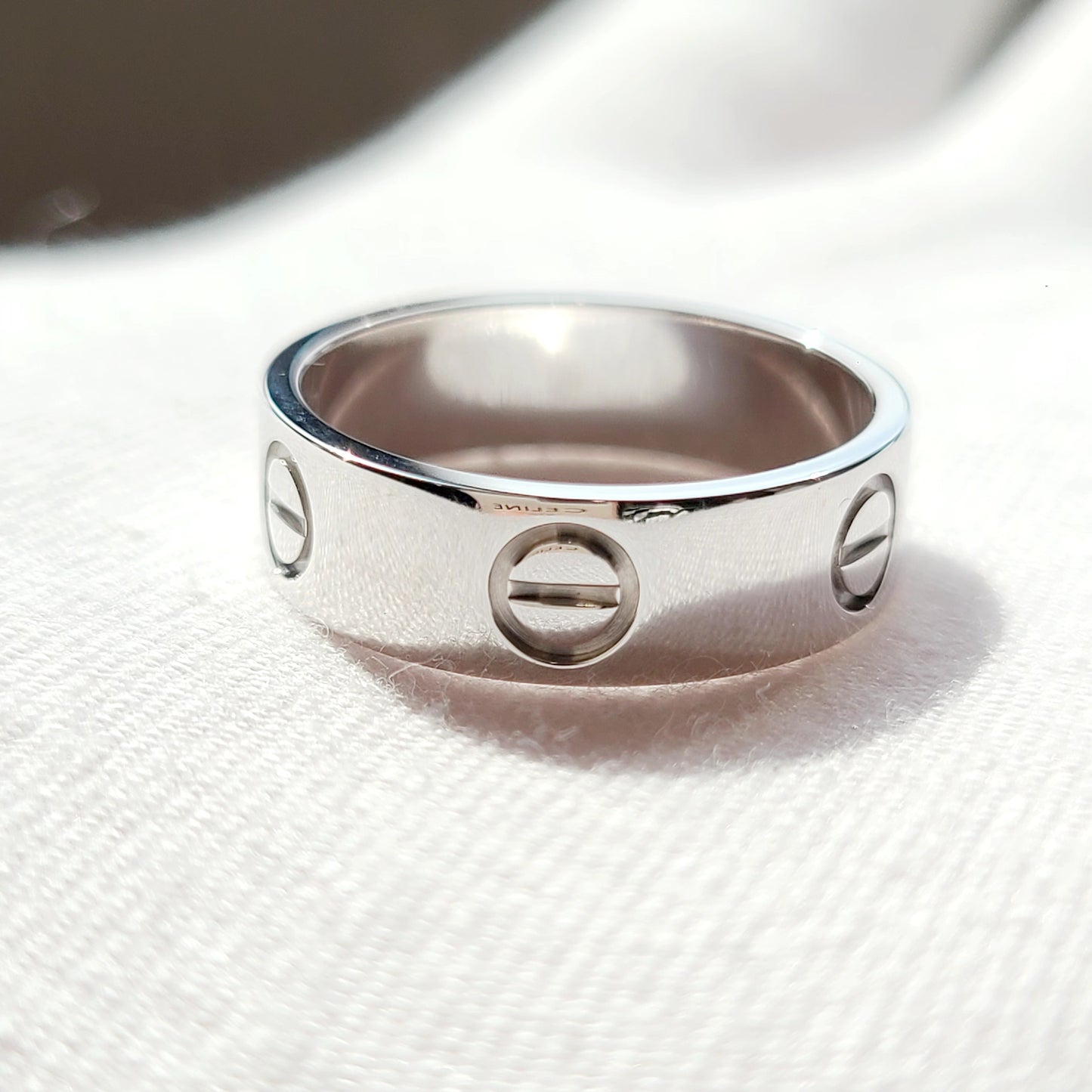 Cartier - Love - White gold - Silver - (58)
