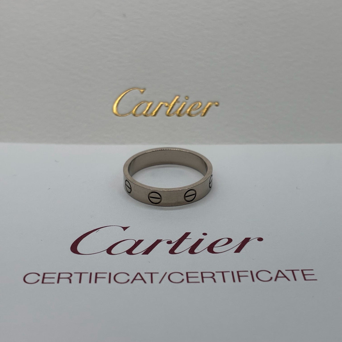 Cartier - Love - White gold - Silver - (58)