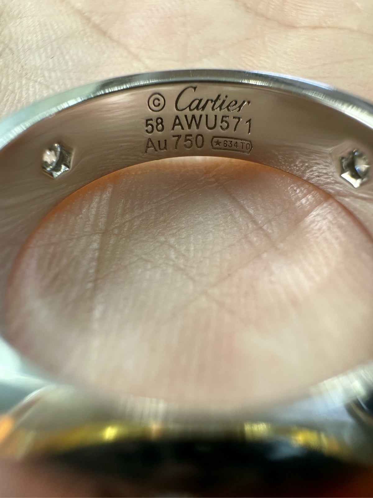 Cartier - Love - White gold - Silver - (58)