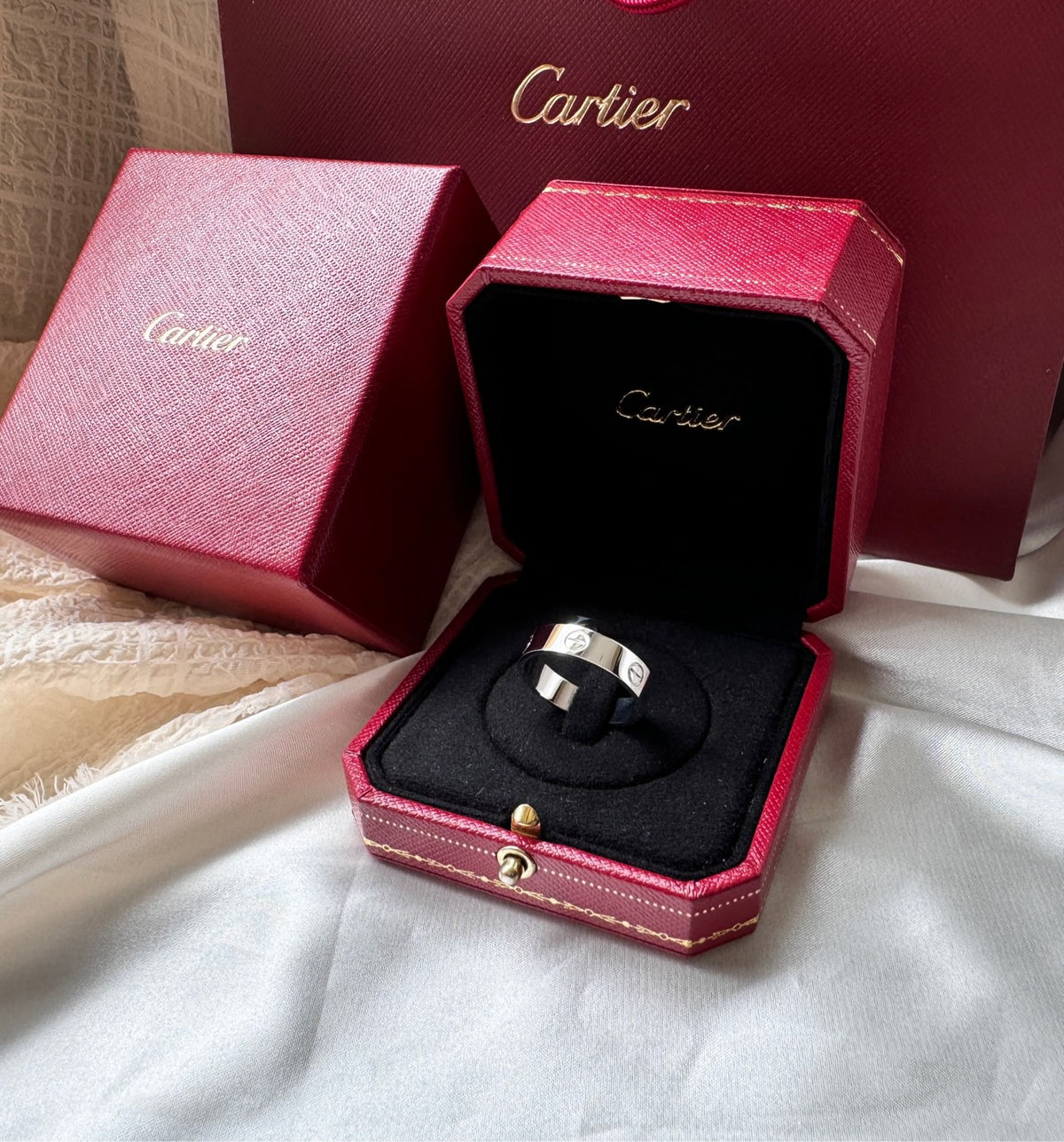 Cartier - Love - White gold - Silver - (64)