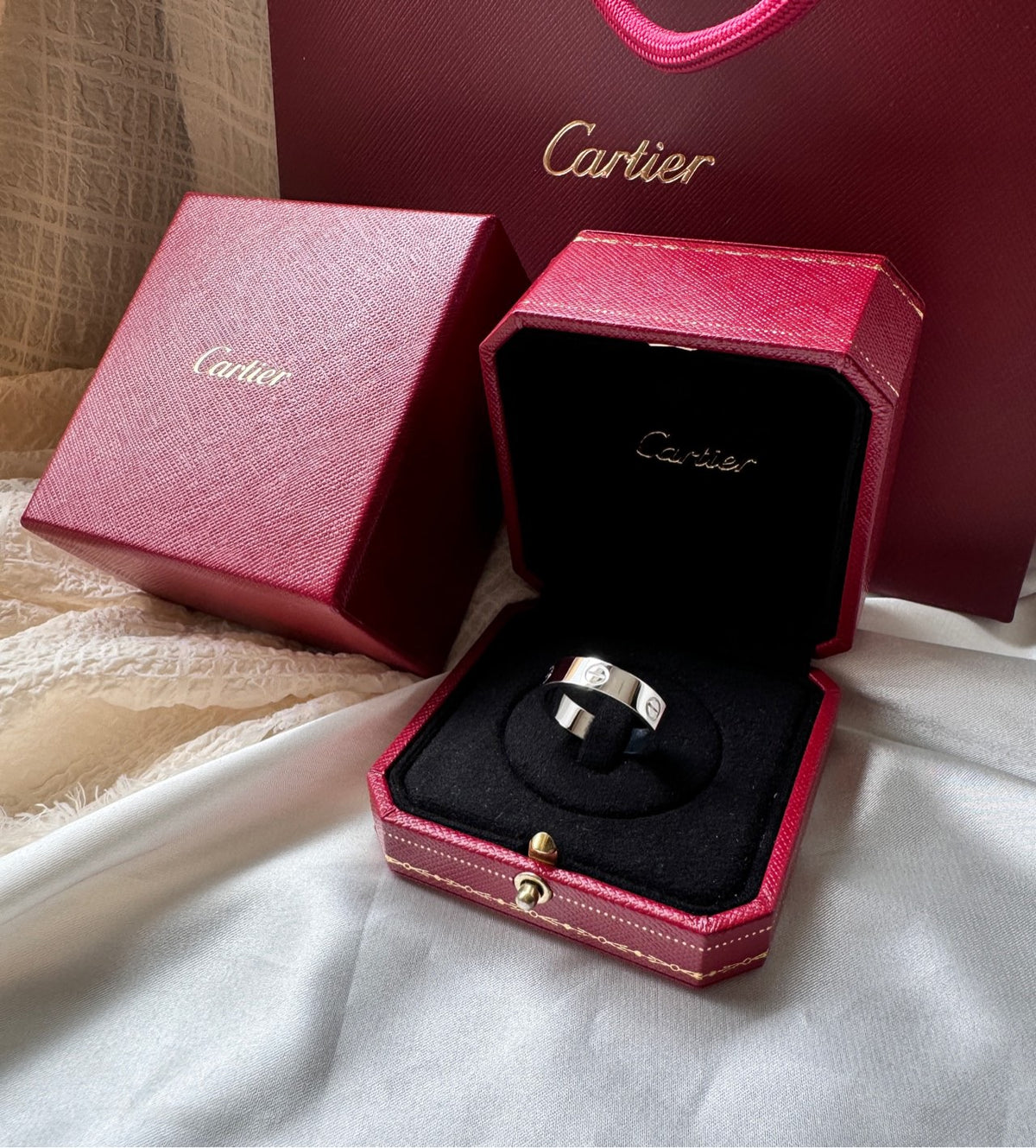 Cartier - Love - White gold - Silver - (64)