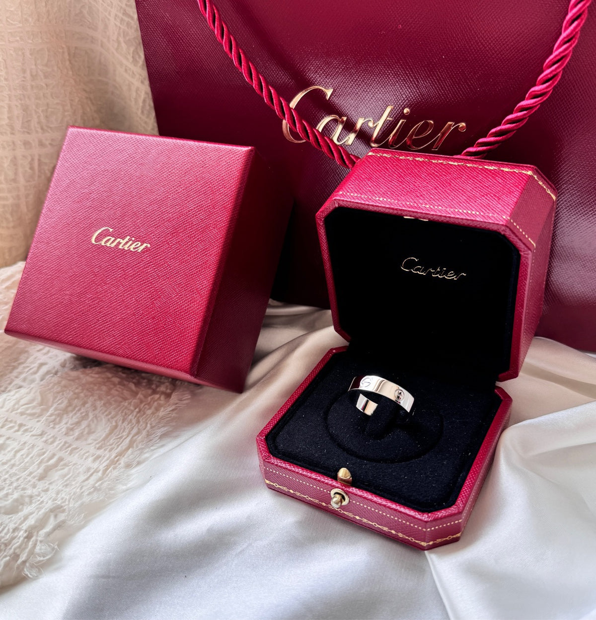 Cartier - Love - White gold - Silver - (66)
