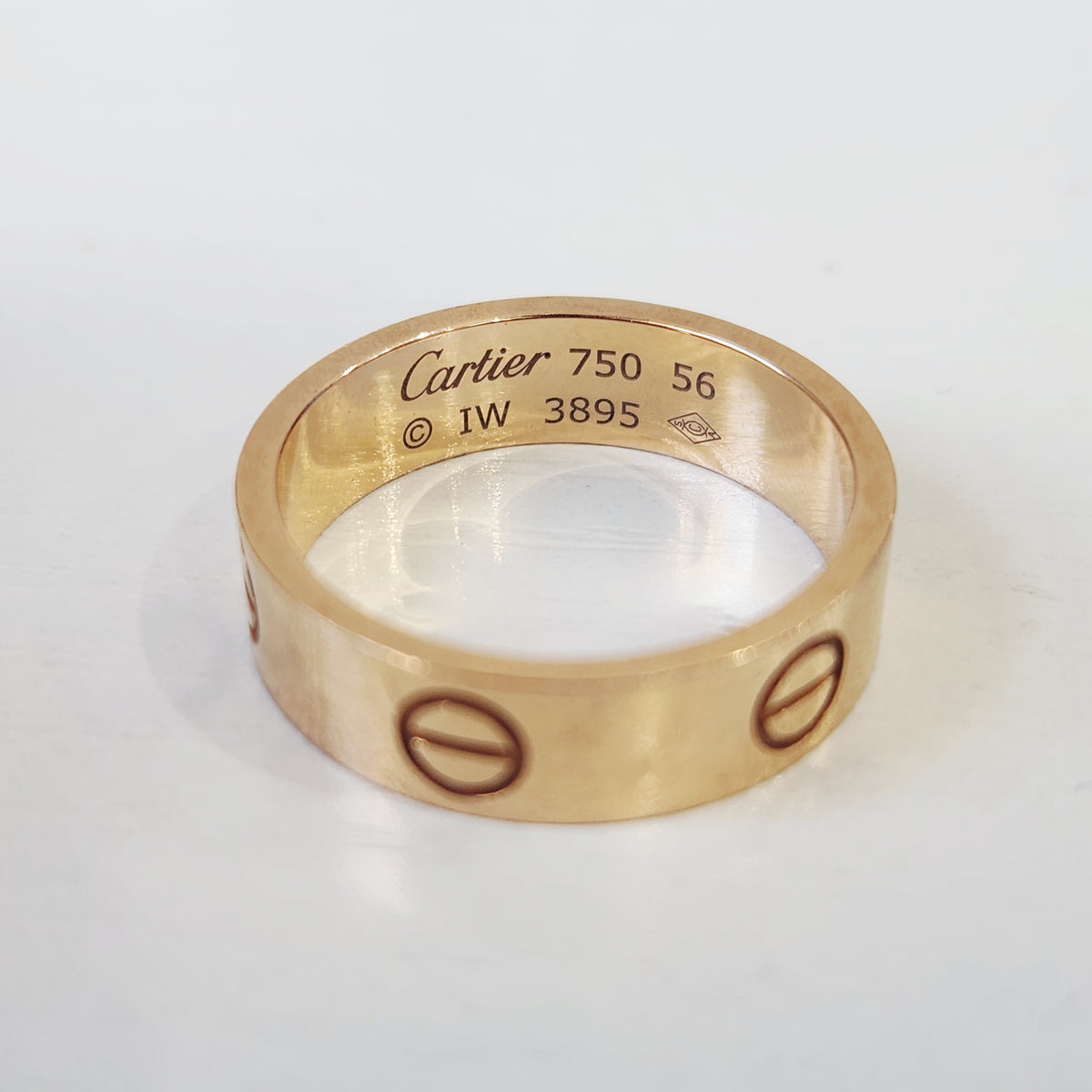 Cartier - LOVE Wide - 18K rose gold - Gold - (56)