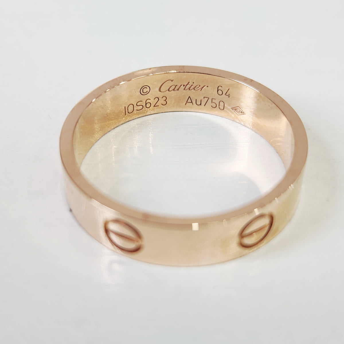 Cartier - LOVE Wide - 18K rose gold - Pink - (64)