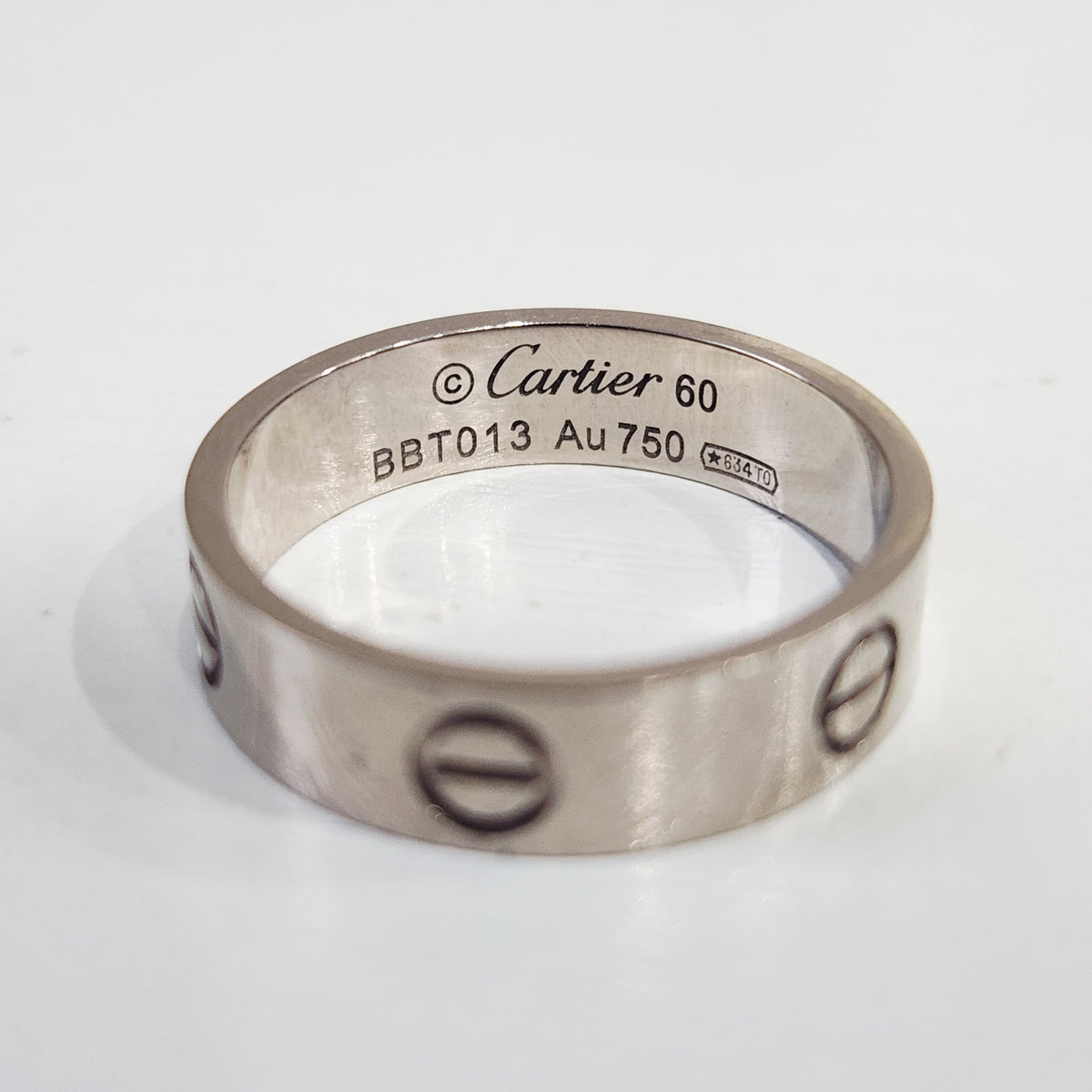 Cartier - LOVE Wide - 18K white gold - Silver - (60)