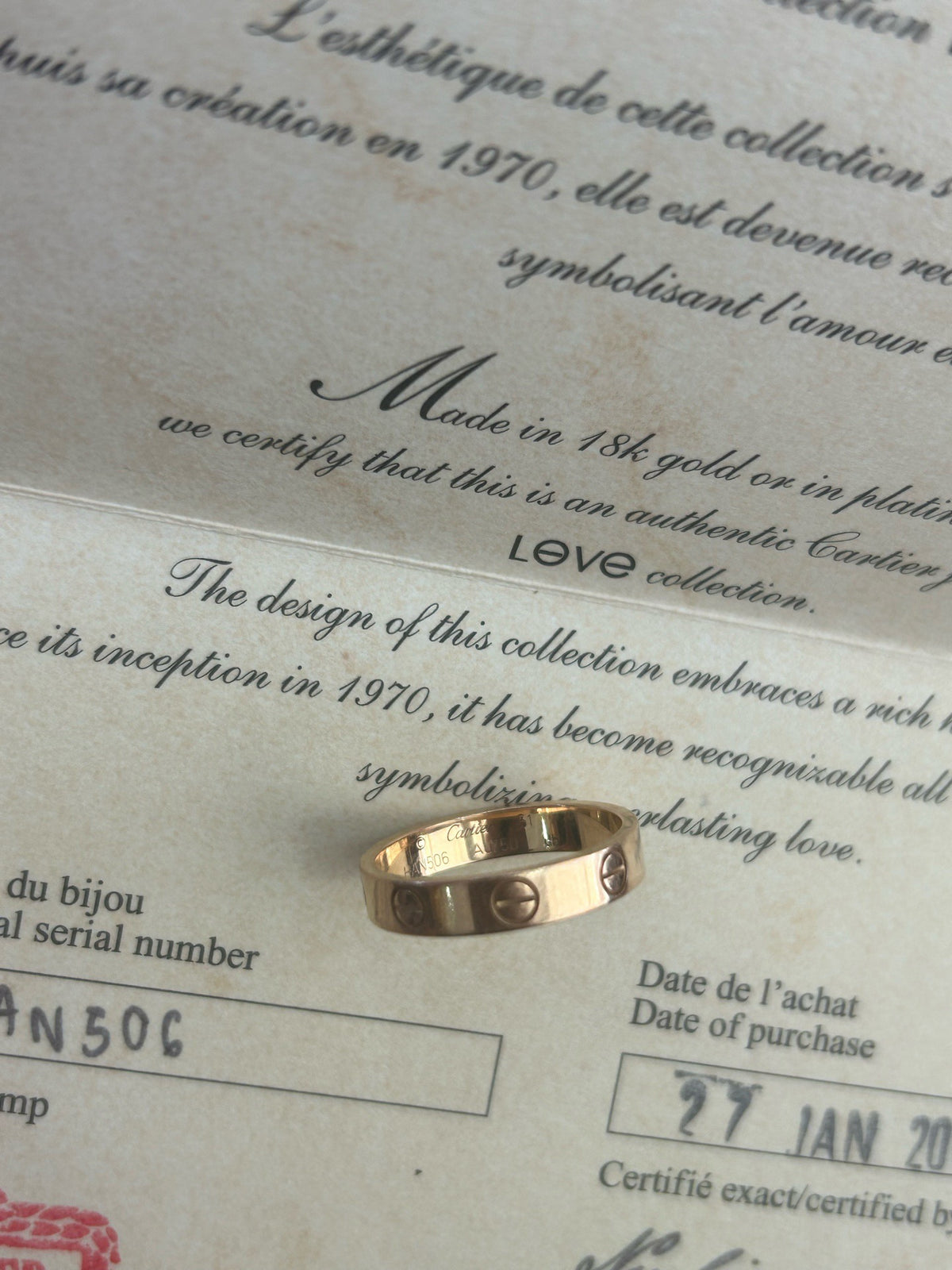Cartier - Love - Yellow gold - Gold - (51)