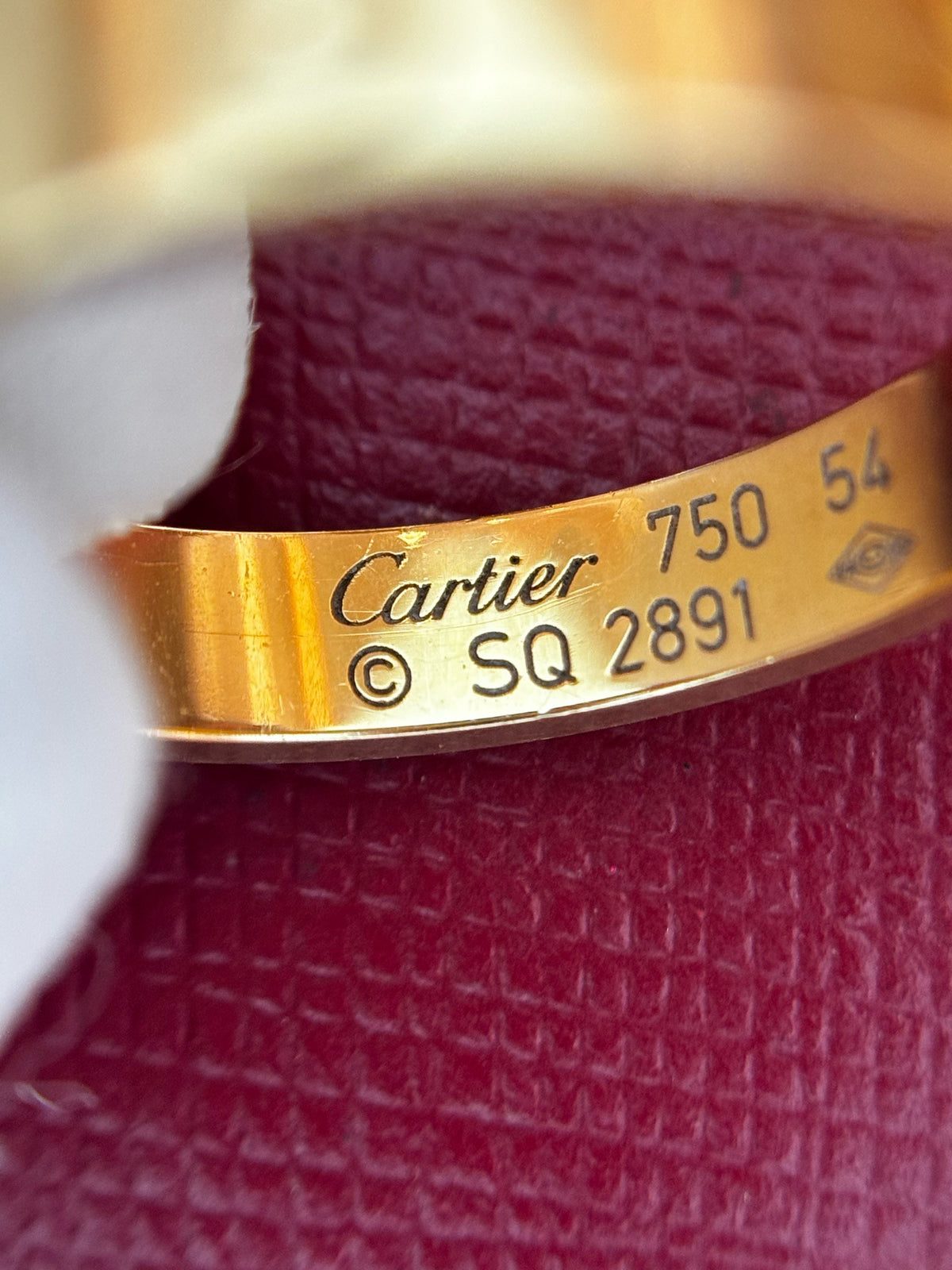 Cartier - Love - Yellow gold - Gold - (54)