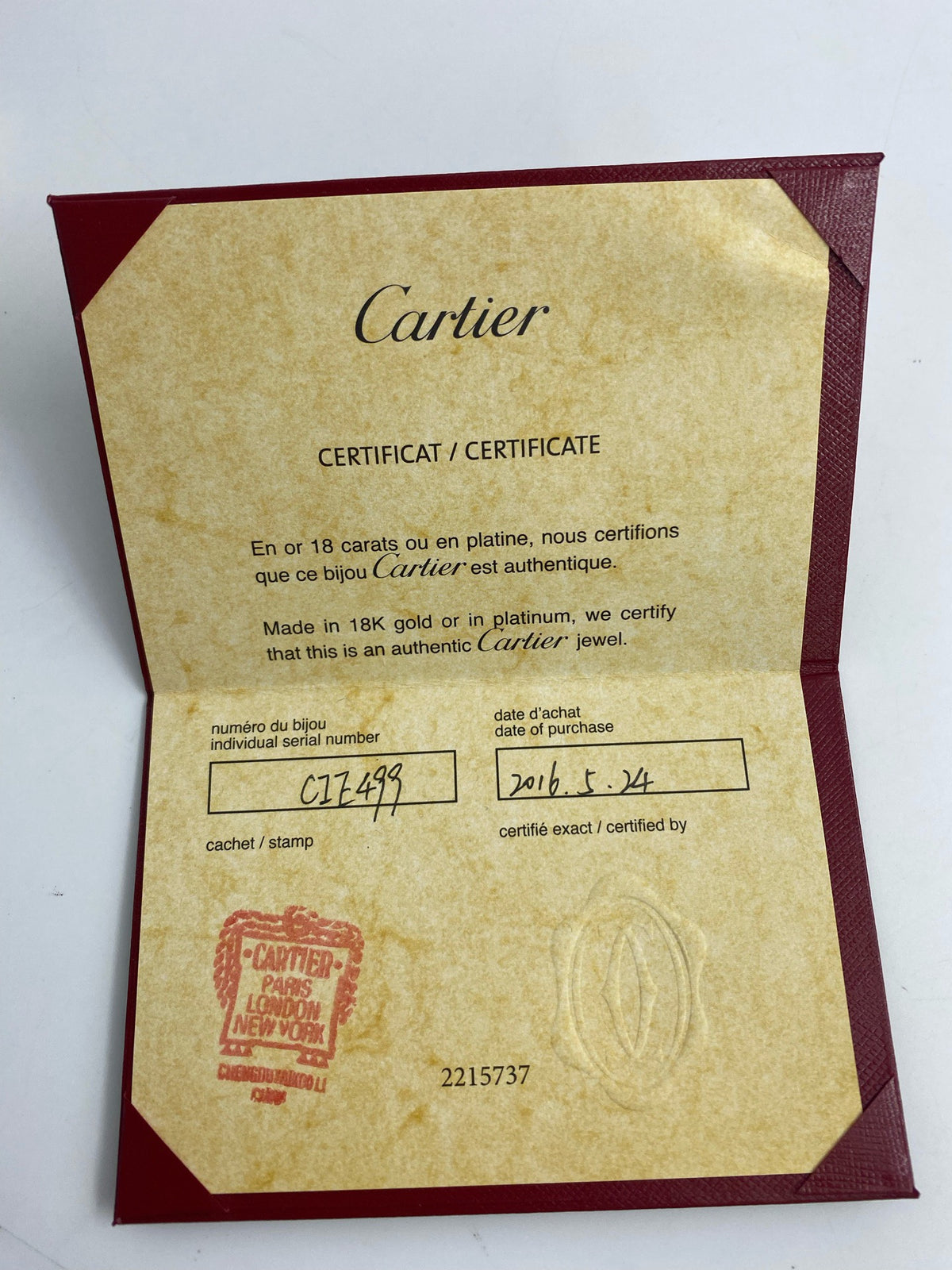 Cartier - Other - Platinum - Silver - (48)