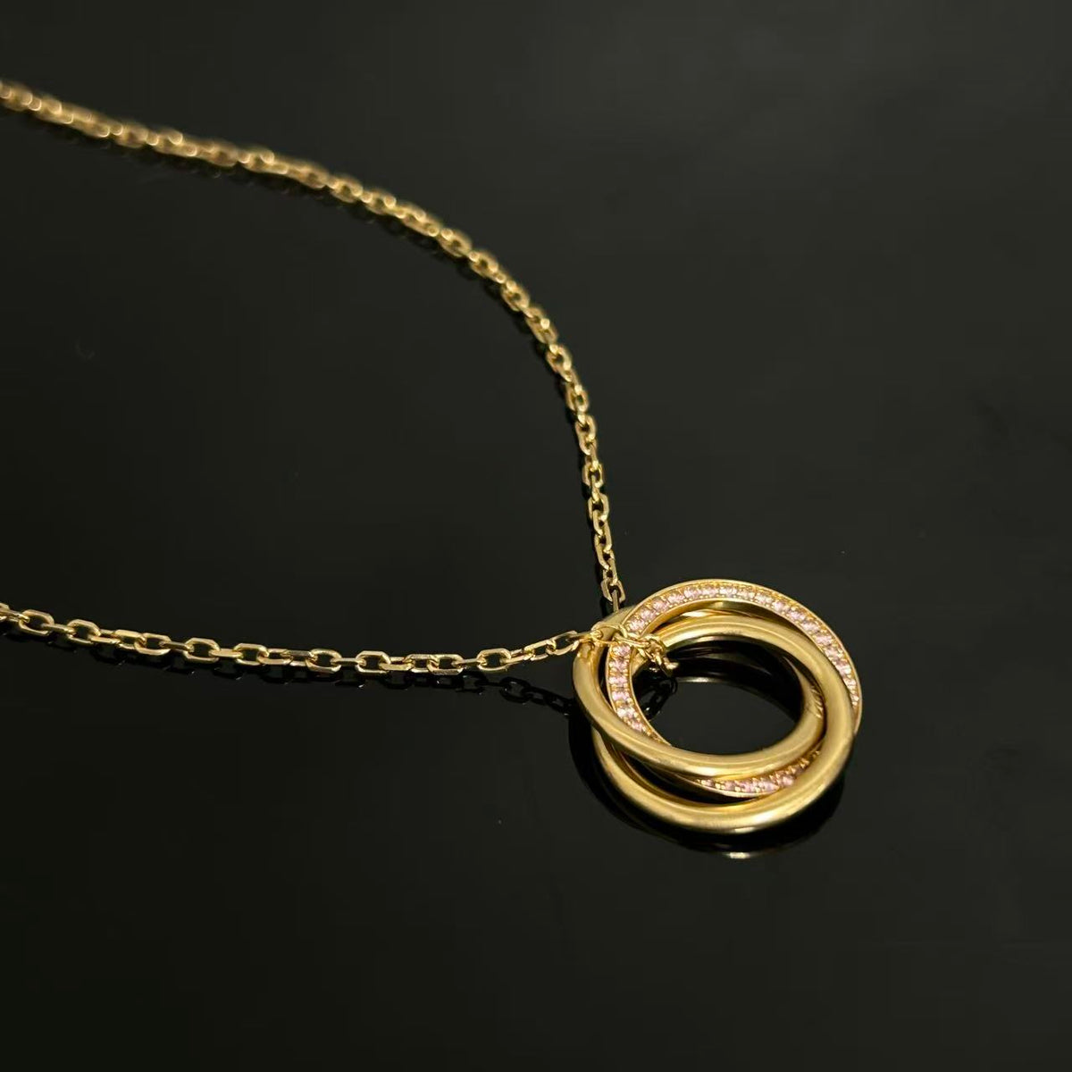 Cartier - Trinity - Pink gold - Pink - (42cm)