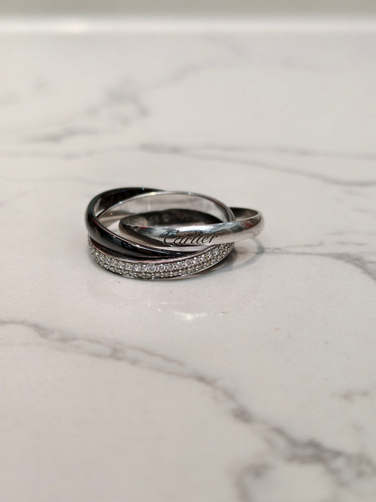Cartier - Trinity - White gold - White - (58)