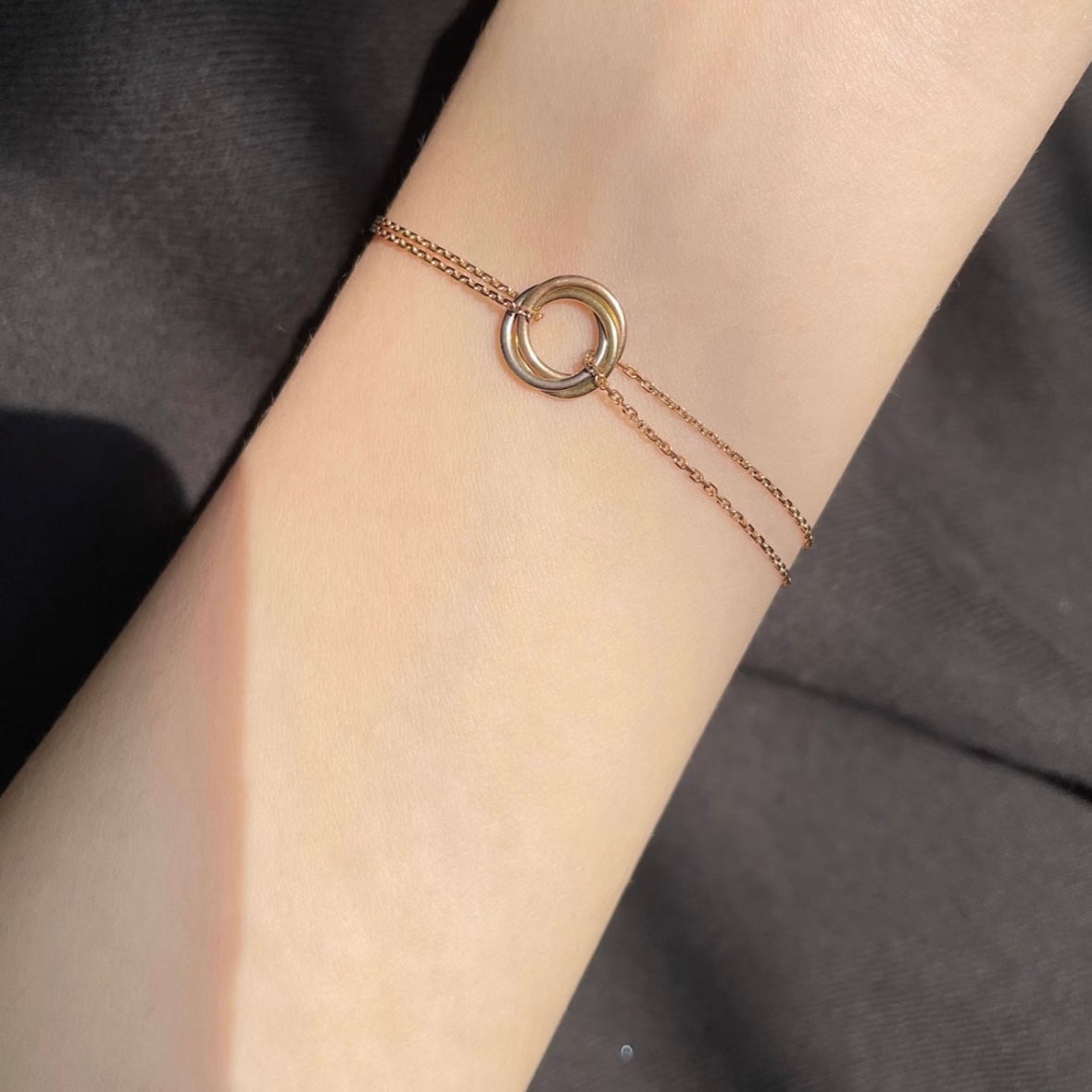 Cartier - Trinity - Yellow gold - Gold - (17 cm)