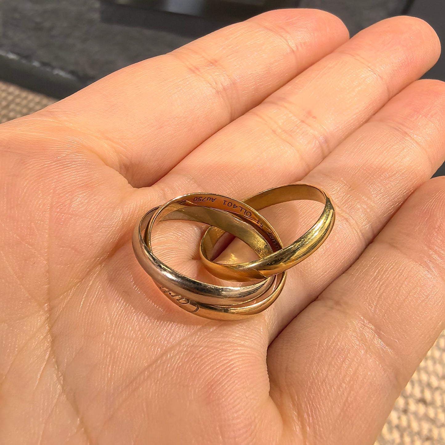 Cartier - Trinity - Yellow gold - Gold - (51)