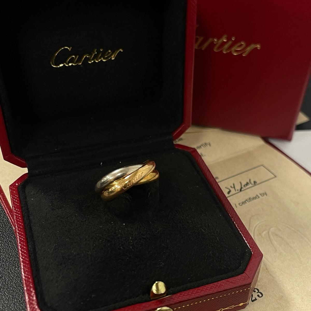 Cartier - Trinity - Yellow gold - Gold - (54)