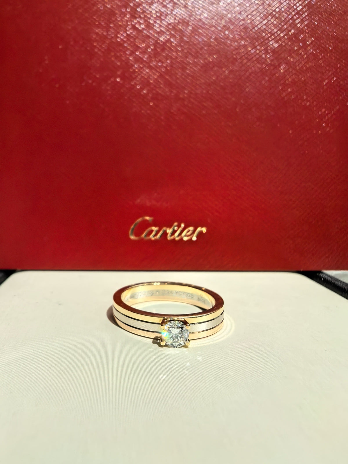 Cartier - Trinity - Yellow gold - Multicolour - (52)